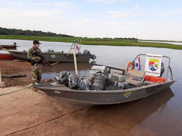 Van más de dos toneladas: incautan 174 kilos de marihuana en Salto del Guairá