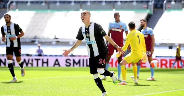 Homenajean con pegajosa canción a Miguel Almirón, máximo goleador del Newcastle