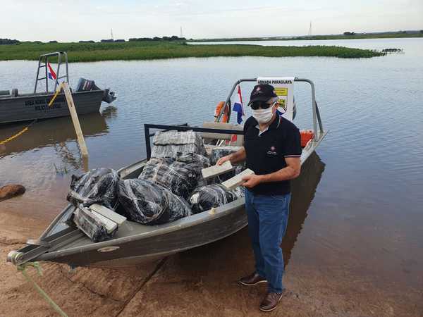 Salto del Guairá: Hallan 164 kilos de drogas