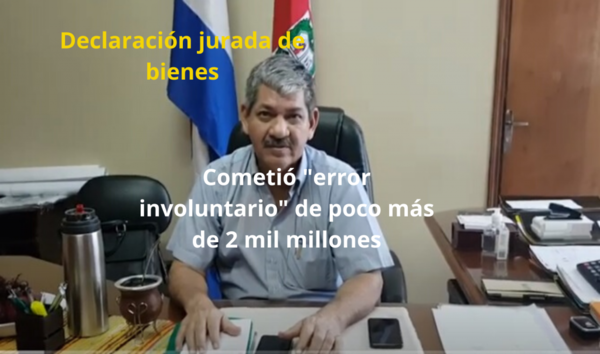 Después de 4 años se “dio cuenta” que no declaró todo lo que tenía » San Lorenzo PY