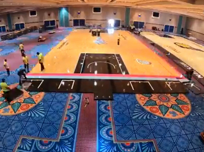 Canchas ¡dentro de los hoteles!