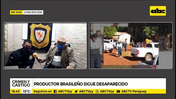 Productor brasileño sigue desaparecido - Crimen y castigo - ABC Color