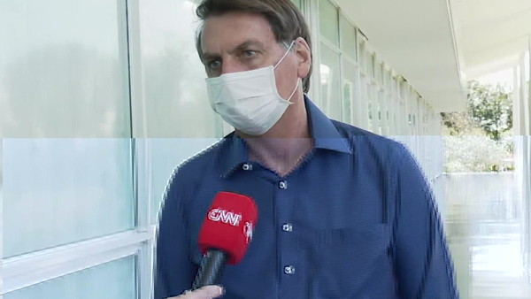 Demandarán a Bolsonaro por poner en riesgo a periodistas al anunciar positivo » Ñanduti