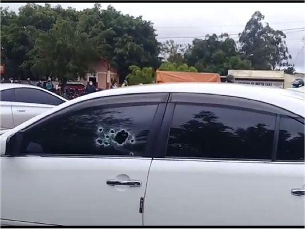 Sicarios matan a balazos a jefe se seguridad de la cárcel de Coronel Oviedo