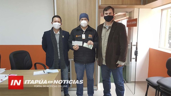 RECEPCIONAN IMPORTANTE DONACIÓN AL HOSPITAL PEDIÁTRICO DE ENCARNACIÓN