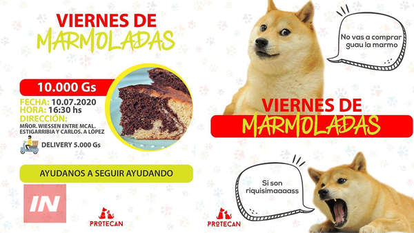 VENDEN MARMOLADAS PARA AYUDAR A ANIMALES MALTRATADOS.