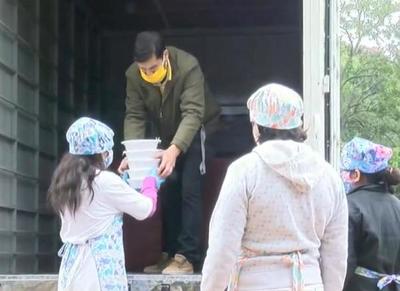 Décima parada solidaria de Guaraní