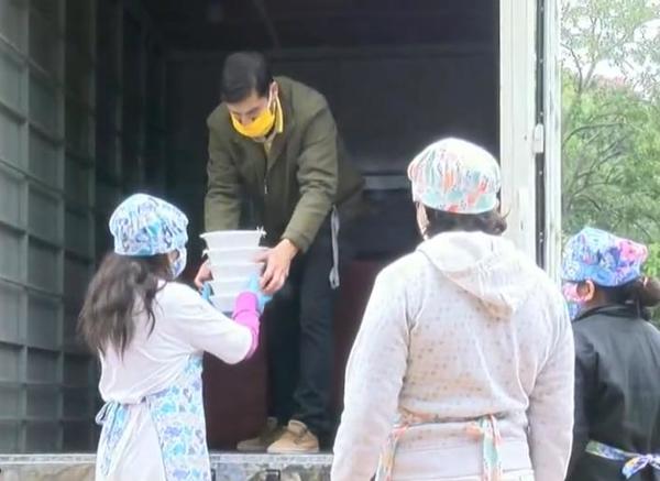 Décima parada solidaria de Guaraní