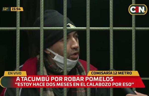 Hombre será trasladado a Tacumbú por robar pomelos - C9N