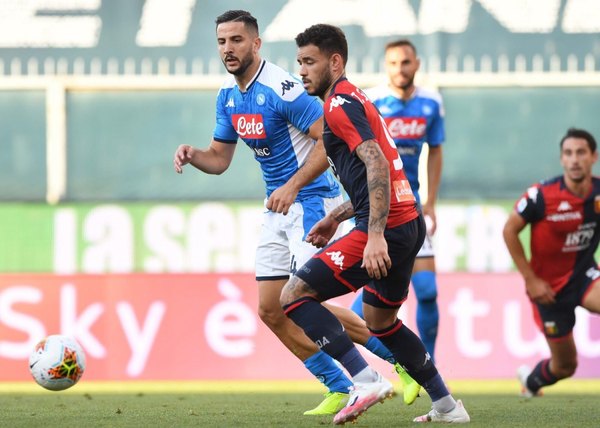 Sanabria fue titular en la derrota del Genoa que ingresa a zona de descenso