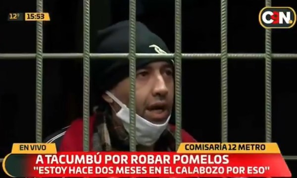 Fumigador que hurtó tres pomelos seguirá con prisión preventiva - ADN Paraguayo