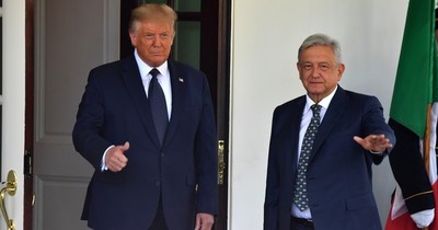 Trump recibe en la Casa Blanca a su “amigo” López Obrador en medio de críticas
