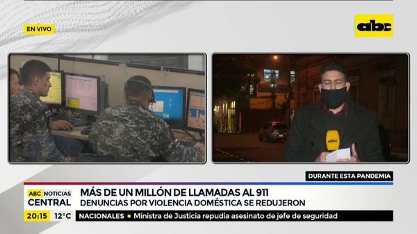 Más de un millón de llamadas al sistema 911 - ABC Noticias - ABC Color