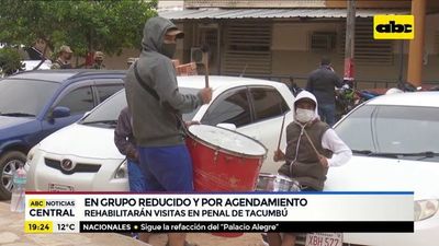 Visitas en cárceles, en grupo reducido y por agendamiento - ABC Noticias - ABC Color