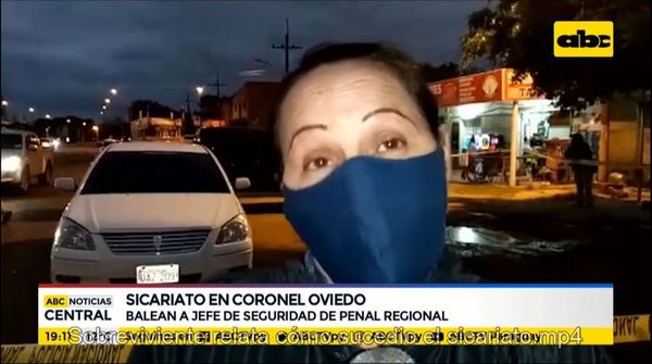 Sobreviviente relata cómo sucedió el sicariato - ABC Noticias - ABC Color