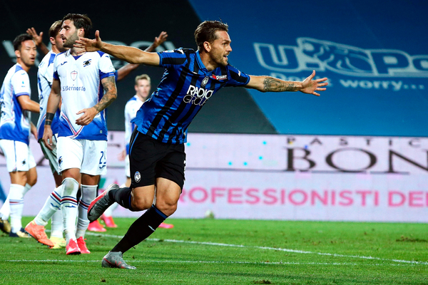 Atalanta despacha a la Sampdoria y se mete de lleno en la pelea