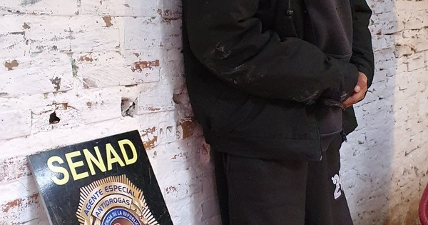 Abuelito “crack” de la distribución fue detenido con 230 dosis en Lambaré