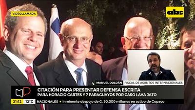 Citan a Horacio Cartes para presentar defensa escrita al Brasil - Mesa de Periodistas - ABC Color