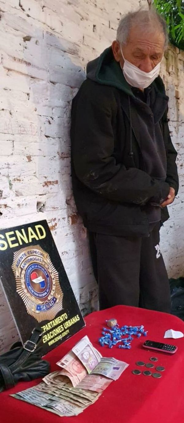 Septuagenario fue detenido con crack - Judiciales y Policiales - ABC Color