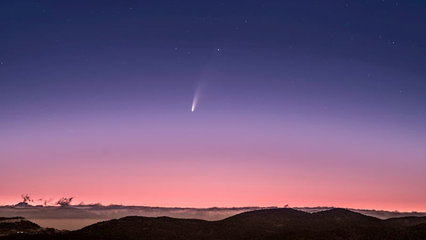 El cometa "más brillante de los últimos 7 años" puede verse a simple vista desde la Tierra