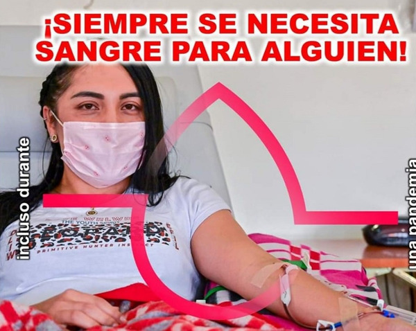 Convocan a donantes voluntarios de plasma convaleciente para tratamiento de COVID-19