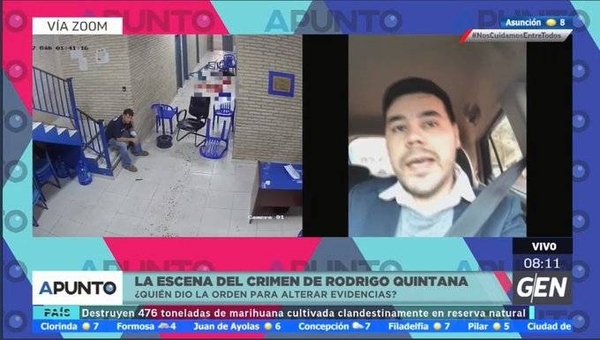 HOY / Abogado Ricardo Estigarribia, sobre video de la escena del crimen de Rodrigo Quintana