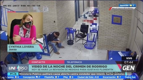 HOY / Jueza Cynthia Lovera, sobre el nuevo video de la noche del crimen de Rodrigo