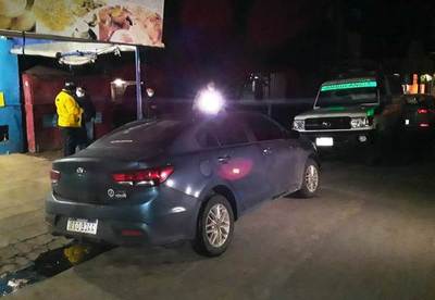 Balearon a un chofer de Uber • Luque Noticias