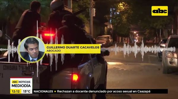 ″¿Qué van a decir... que Rodrigo Quintana se suicidó?” - ABC Noticias - ABC Color