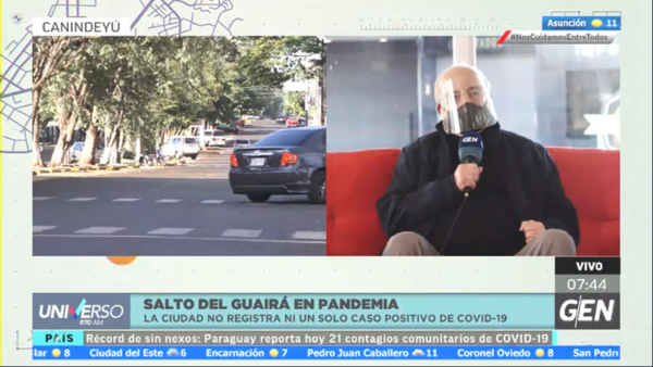 HOY / Intendente de Salto del Guairá, Carlos César Haitter, sobre la situación actual del decimocuarto departamento