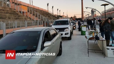 SANJUANAZO SOLIDARIO EN EL CENTRO CÍVICO DE ENCARNACIÓN