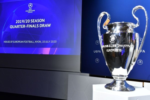 La UEFA sorteó los cruces de cuartos de final de la Champions