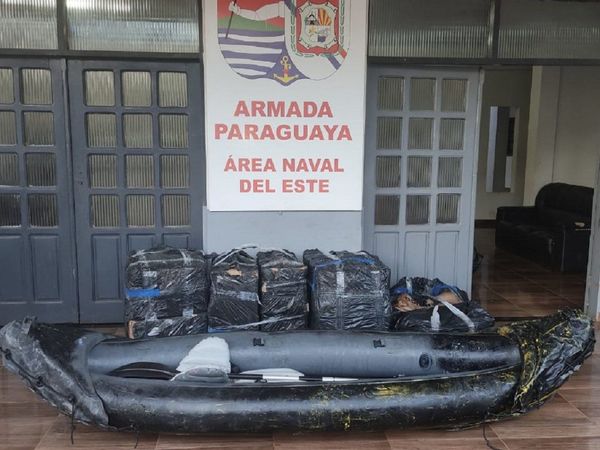 Intentan enviar piezas de celulares por el río Paraná