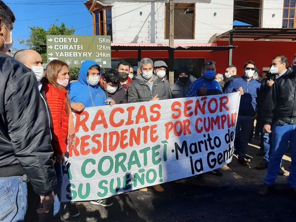 Mario Abdo justifica más endeudamiento para "no parar el desarrollo" de Paraguay