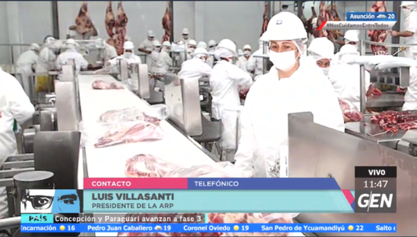 HOY / Luis Villasanti, titular de la ARP, sobre suspensión de China de importación de carne desde Brasil