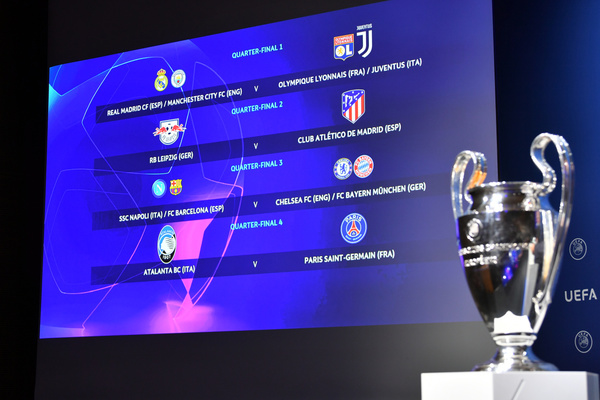 Se sortearon los cruces de cuartos de final de la inédita Champions League 2019/20 - Megacadena — Últimas Noticias de Paraguay