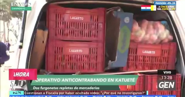 Comerciante compró huevos y tomates ilegales de frutería de Canindeyú