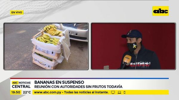 Parte de cajas de banana ya tiene destino - ABC Noticias - ABC Color