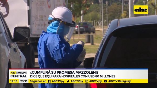 ¿Cumplirá su promesa Mazzoleni? - ABC Noticias - ABC Color