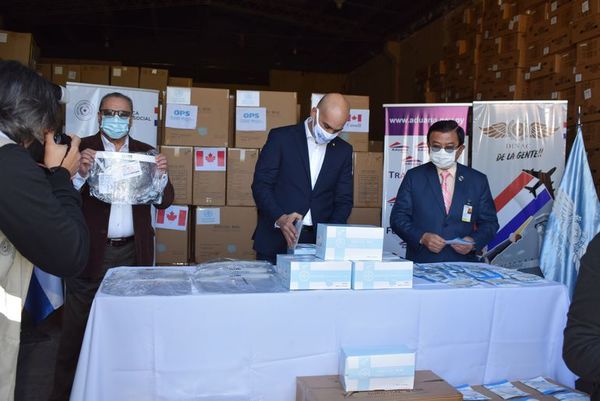 Ministerio de Salud recibió 25.000 toneladas de insumos - Nacionales - ABC Color