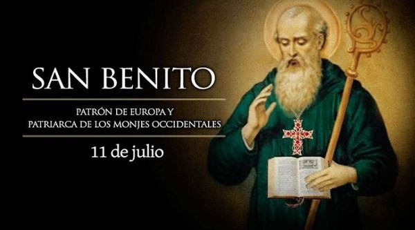 Hoy celebramos a San Benito, patrono de Europa y Patriarca de los monjes occidentales