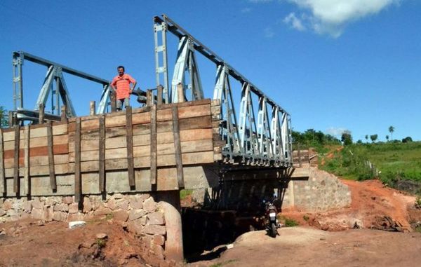 Licitan construcción de 8 puentes en Amambay, Paraguarí y San Pedro