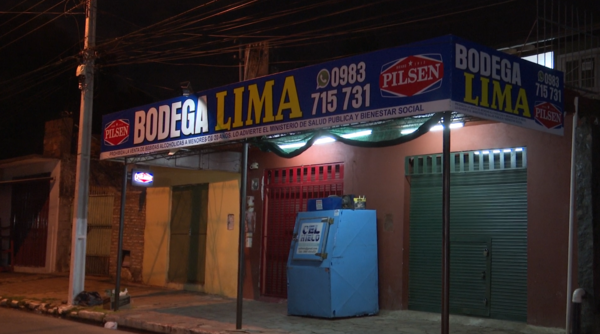 Hombre fue asesinado frente a una bodega en Lambaré