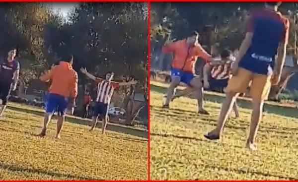 Realizó varios disparos contra su ex cuñado tras discutir en la cancha