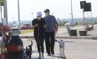 HOY / Mucho movimiento en la Costanera de Asunción aprovechando el calorcito