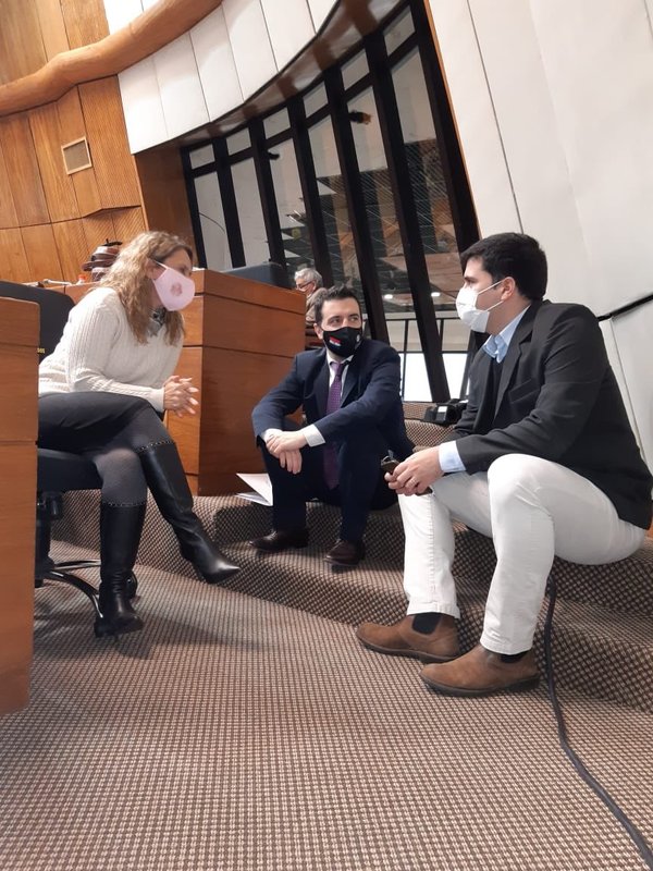 Que difícil: Hace días cuestionaron falta de distanciamiento entre diputados y ahora uno está infectado - Megacadena — Últimas Noticias de Paraguay