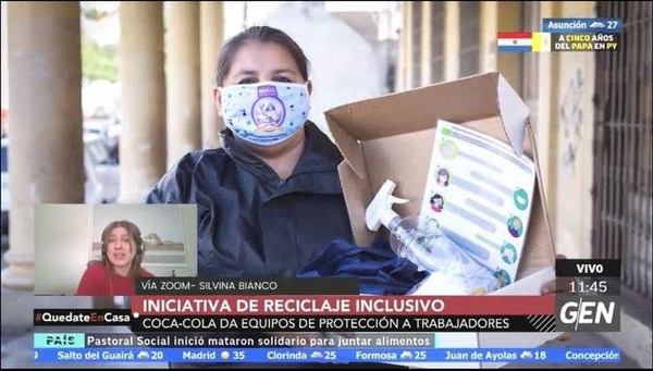HOY / Silvina Blanco, Directora de Asuntos Públicos de Coca-Cola, sobre la campaña de “Reciclaje inclusivo” para trabajadores