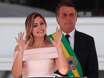 Primera dama de Brasil da negativo para COVID-19, tras contagio de Bolsonaro » Ñanduti