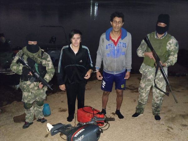 Dos detenidos por ingresar de forma ilegal al país por el río Paraná