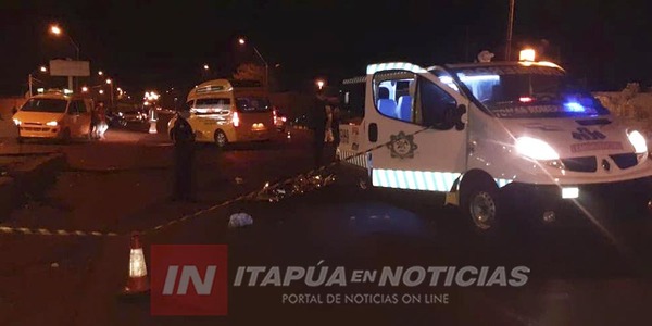 UN HOMBRE MUERE ARROLLADO SOBRE LA RUTA 6 EN MARÍA AUXILIADORA 